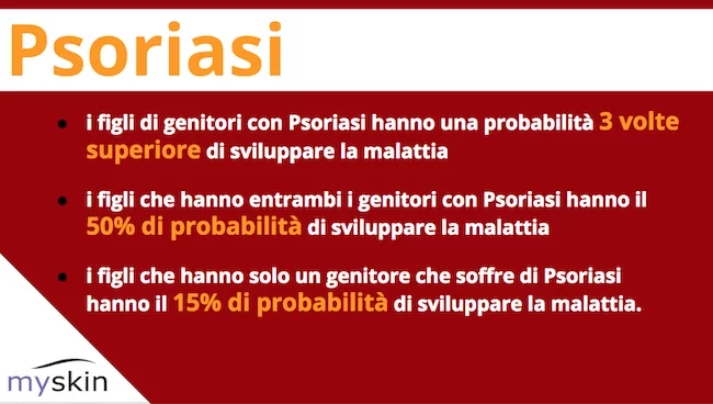 Psoriasi e familiarità (genetica)